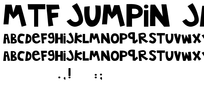 MTF Jumpin_ Jack font